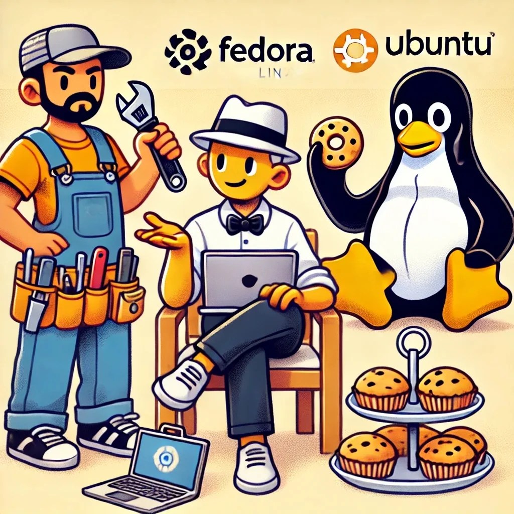 ArchLinux-Fedora-Ubuntu