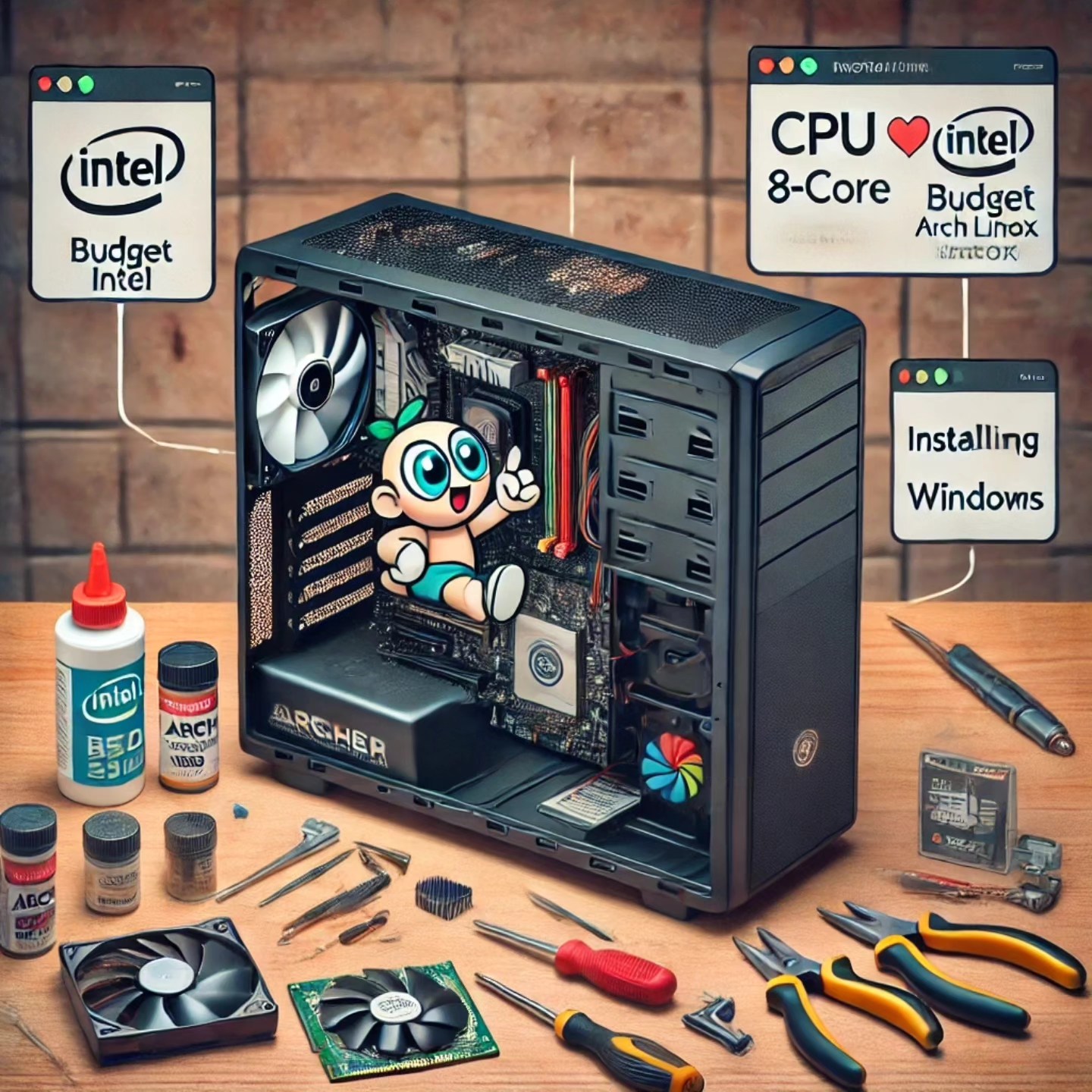 Building a Budget 8-Core Intel PC