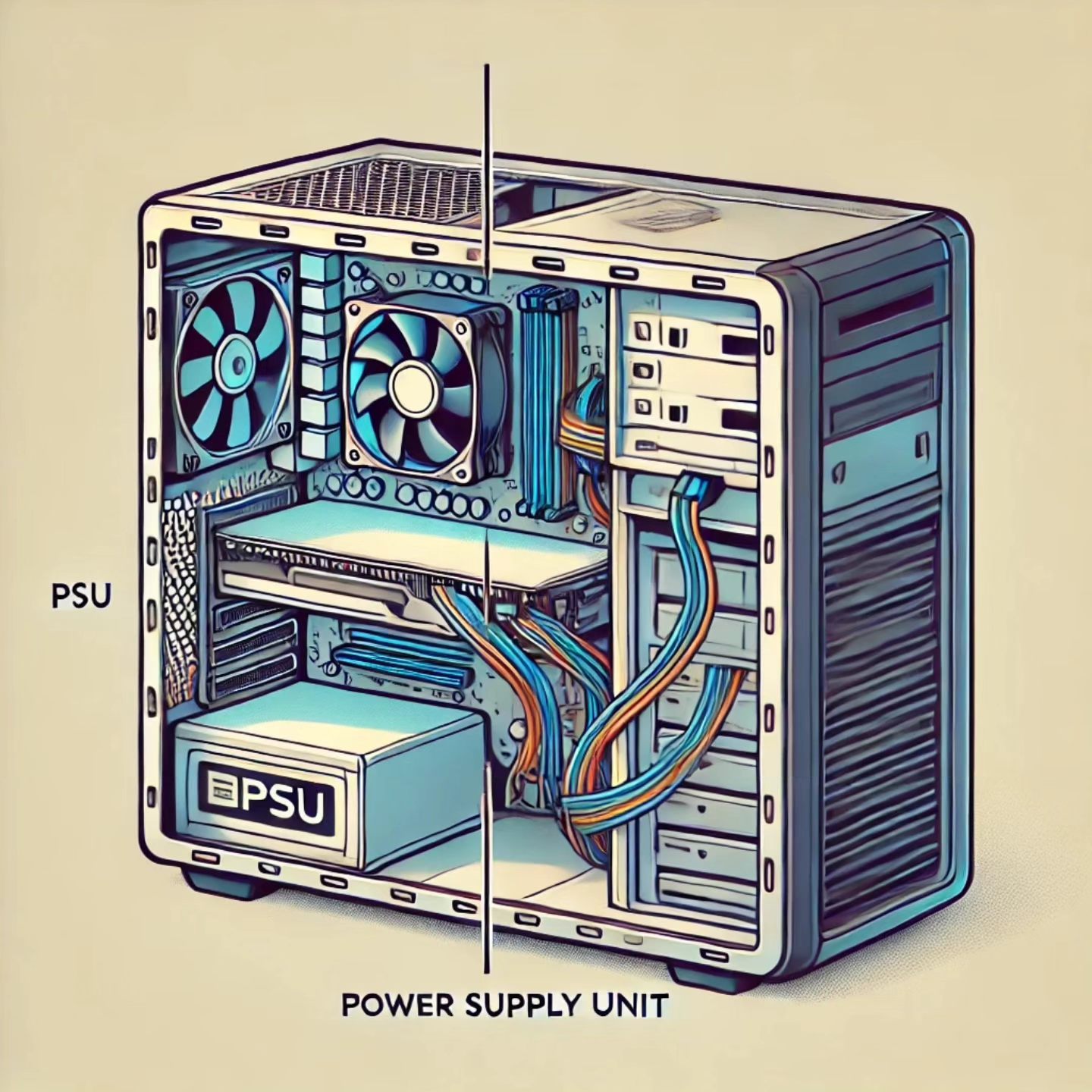 EVGA 500W Power Supply