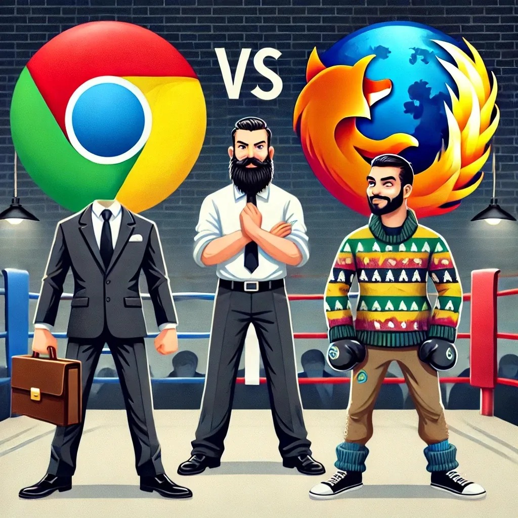 Chromium vs Firefox